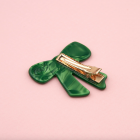 Barrette de Noël - Noeud Vert - Coucou Suzette