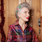 Barrette de Noël - Noeud Vert - Coucou Suzette