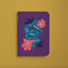 Carnet de poche - Serpent fleuri
