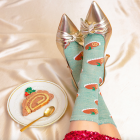 Chaussettes Bûche de Noël - Coucou Suzette