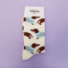 Chaussettes de Noël - Teckel Frileux - Coucou Suzette