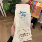 Chaussettes brodees coffee lover