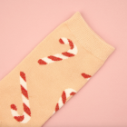 Chaussettes Sucre d'orge de Noël - Coucou Suzette