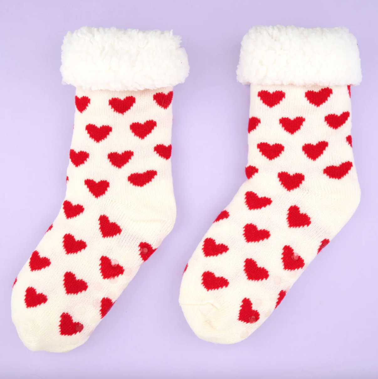 Chaussons Moumoute Coeurs