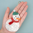 Déco de Noël à suspendre - Bonhomme de Neige