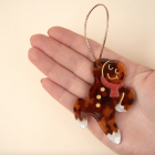 Déco de Noël à suspendre - Pain d'épices