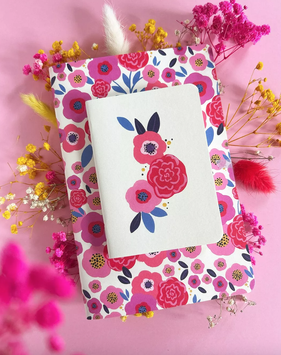 Hello couleur - Carnet - Festival de fleurs