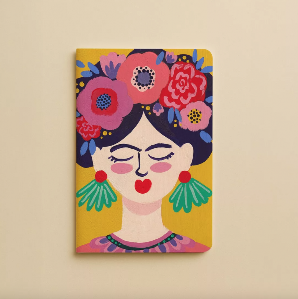 Hello couleur - Carnet - Frida en fleurs