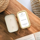 Madeleine - Les p'tites Saugette - 2 mèches - Bougie artisanale parfumée à la cire de soja naturelle