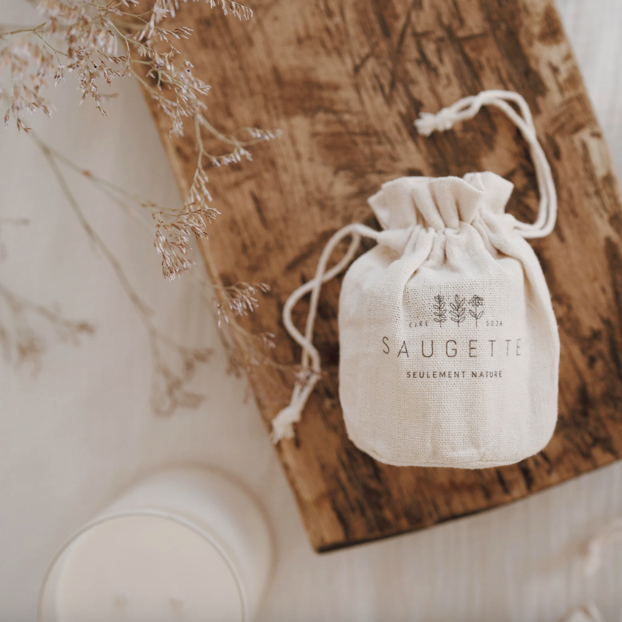 Patchouli - Bougie artisanale parfumée à la cire de soja naturelle