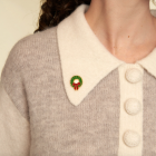 Pin's Couronne de Noël - Coucou Suzette