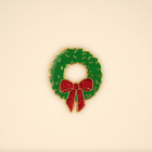 Pin's Couronne de Noël - Coucou Suzette