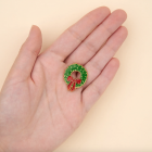 Pin's Couronne de Noël - Coucou Suzette