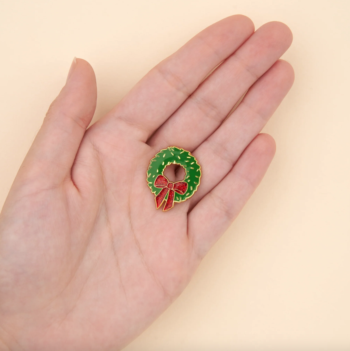 Pin's Couronne de Noël - Coucou Suzette