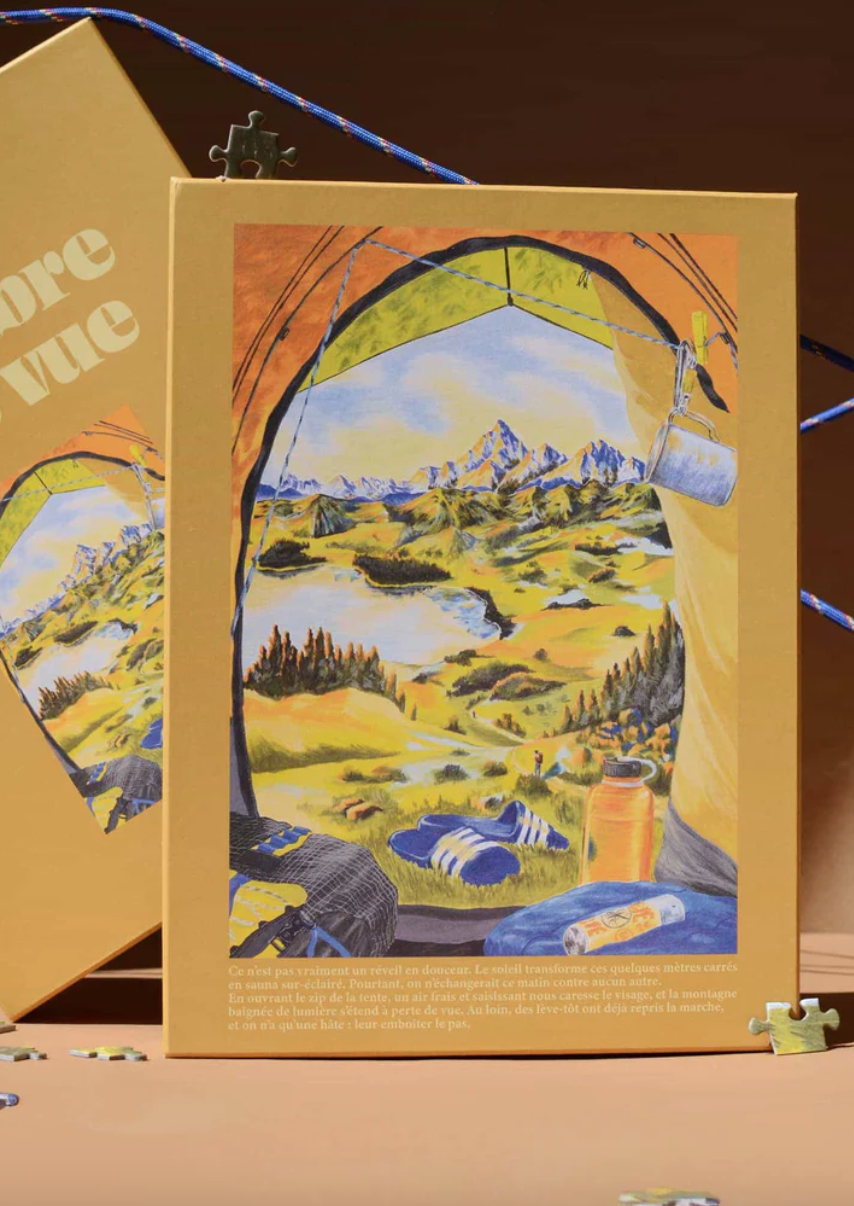 Puzzle 1000 pieces - Chambre avec vue