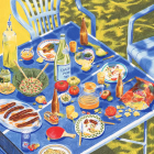 Puzzle 1000 pieces - Manger dehors