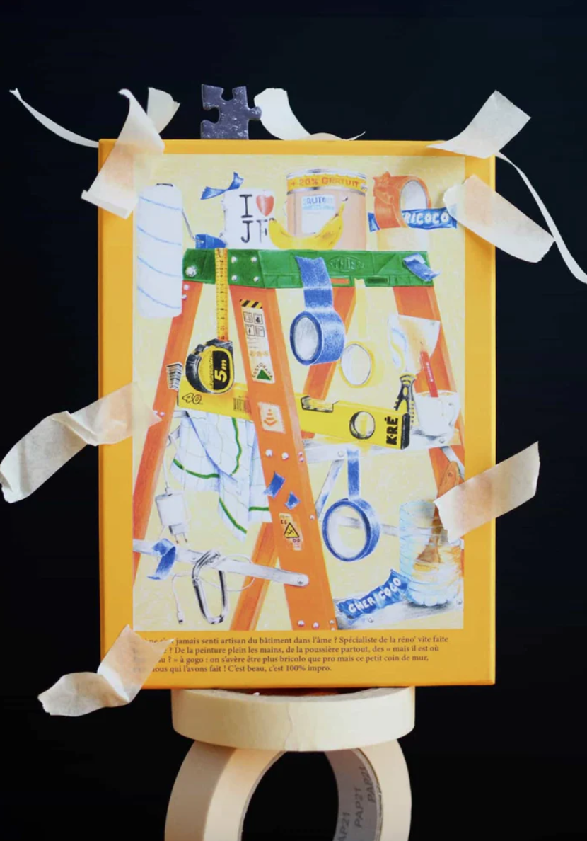 Puzzle 500 pièces - Jour Férié - 100% impro