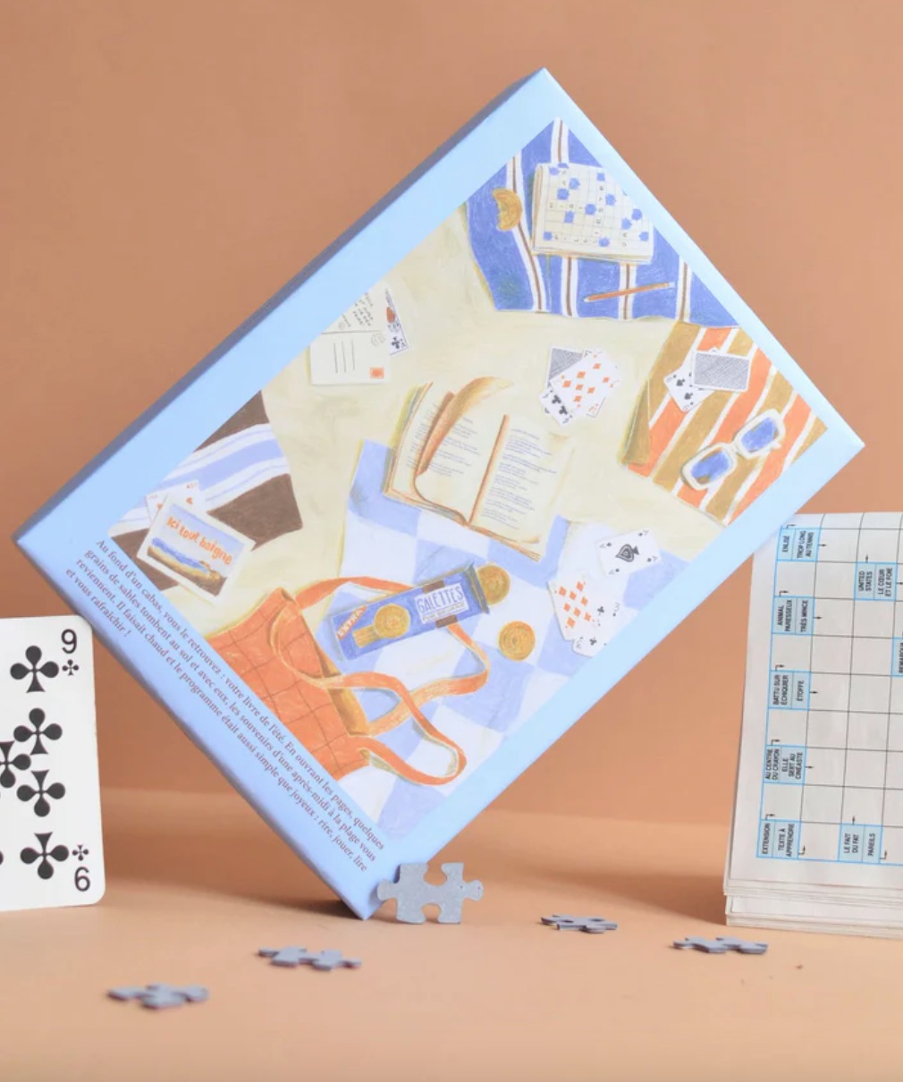Puzzle 500 pièces - Du sable entre les pages