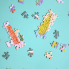 Puzzle 500 pièces - La soirée mousse