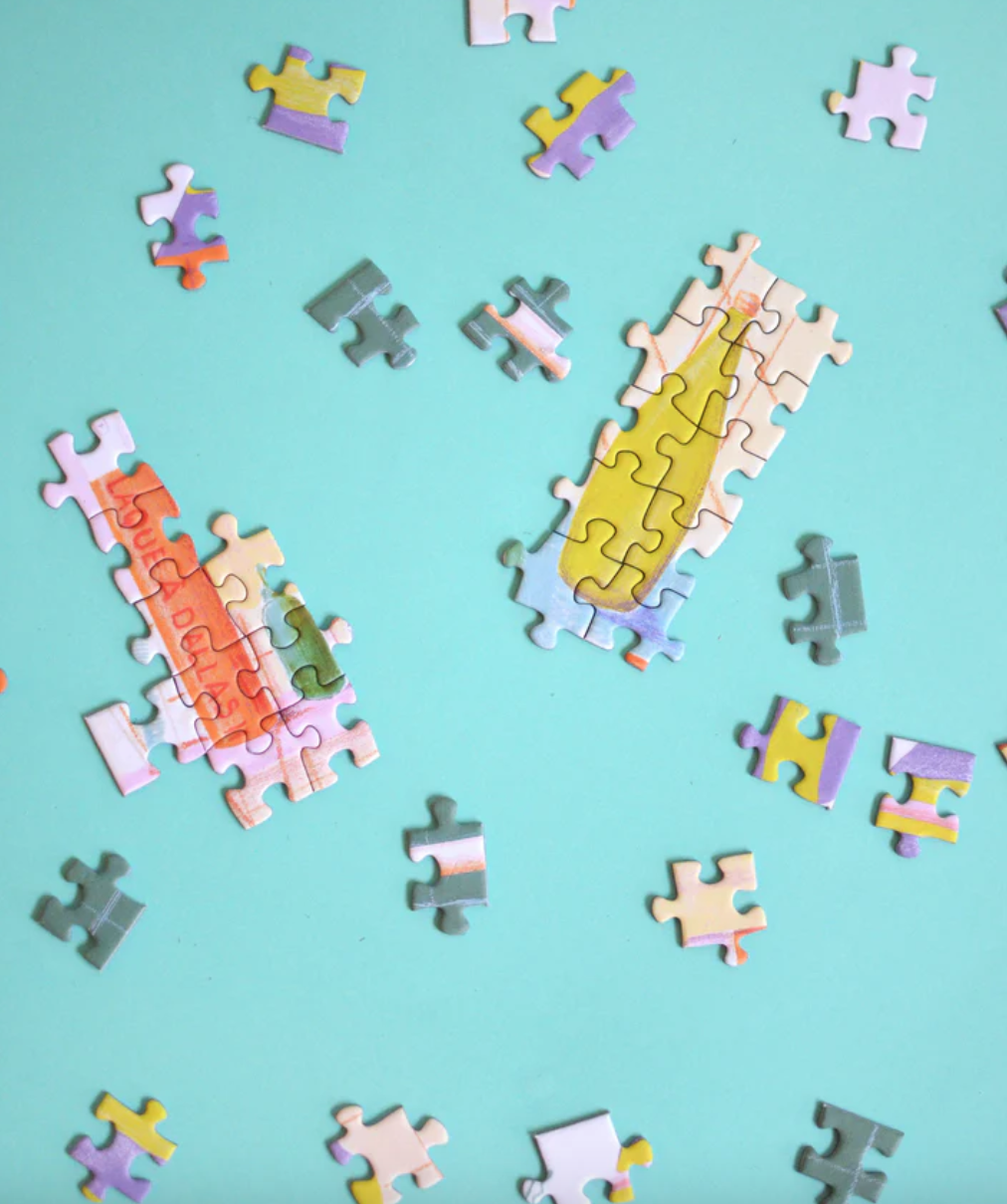 Puzzle 500 pièces - La soirée mousse