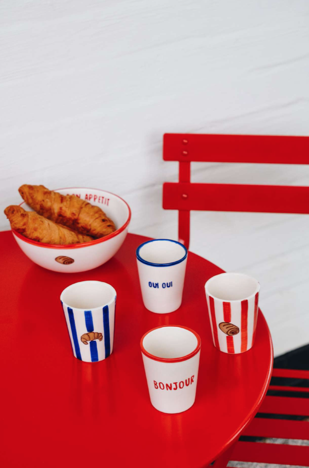 Set 2 Bols en céramique - Bon Appétit