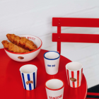 Tasse Espresso Croissant - Pain au Chocolat