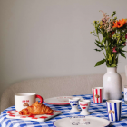 Tasse Espresso Croissant - Pain au Chocolat