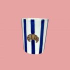 Tasse Expresso en ceramique - motif Croissant