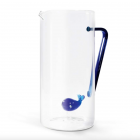 WD Lifestyle - Pichet en verre avec figurine Baleine - 1,2 L