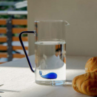 WD Lifestyle - Pichet en verre avec figurine Baleine - 1,2 L