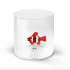 Verre avec figurine Poisson clown