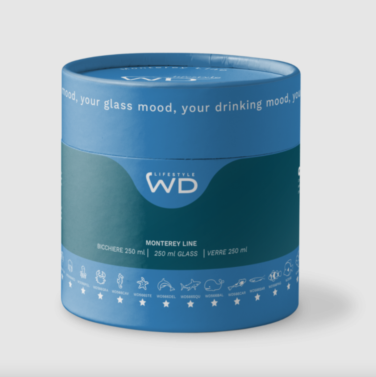 Packaging WD Lifestyle - Verre avec figurine Poisson clown