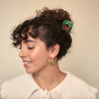 Pince à cheveux Couronne de Noël