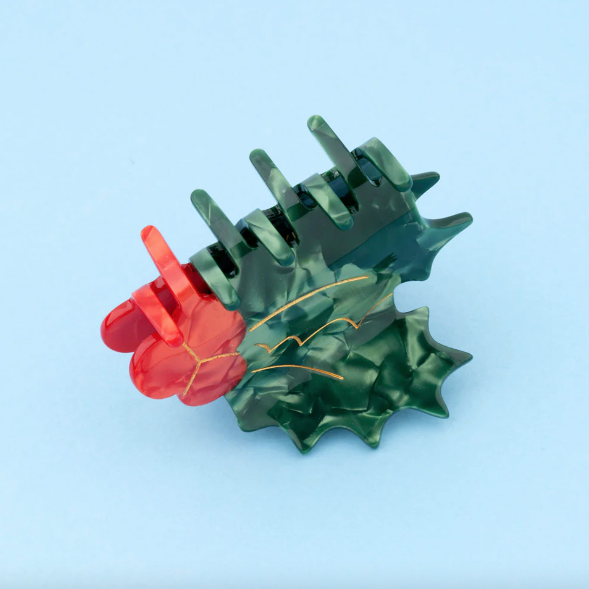 Pince à cheveux Noël Houx