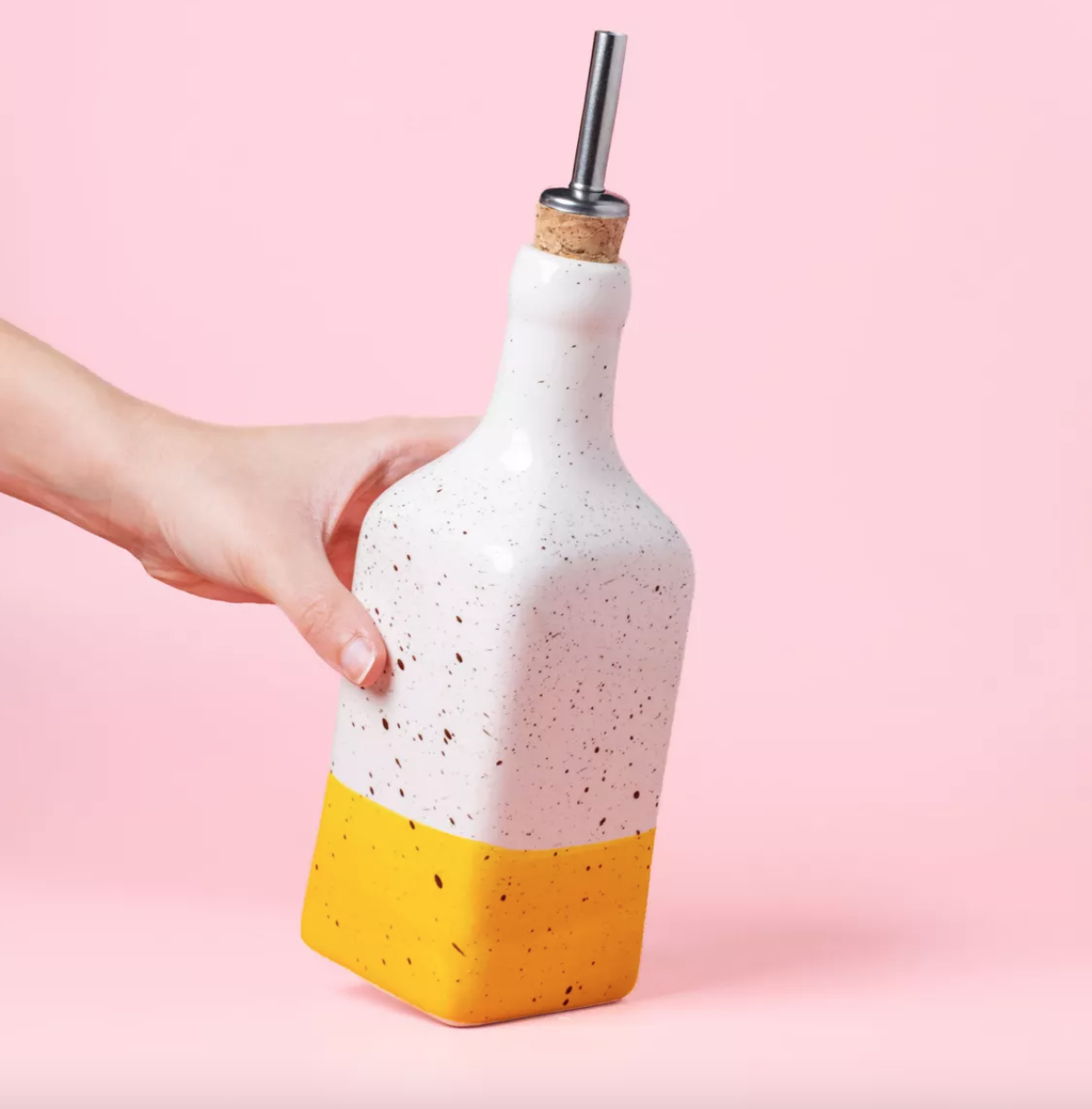 Alfar Tierra Cocida - Huilier céramique moucheté jaune