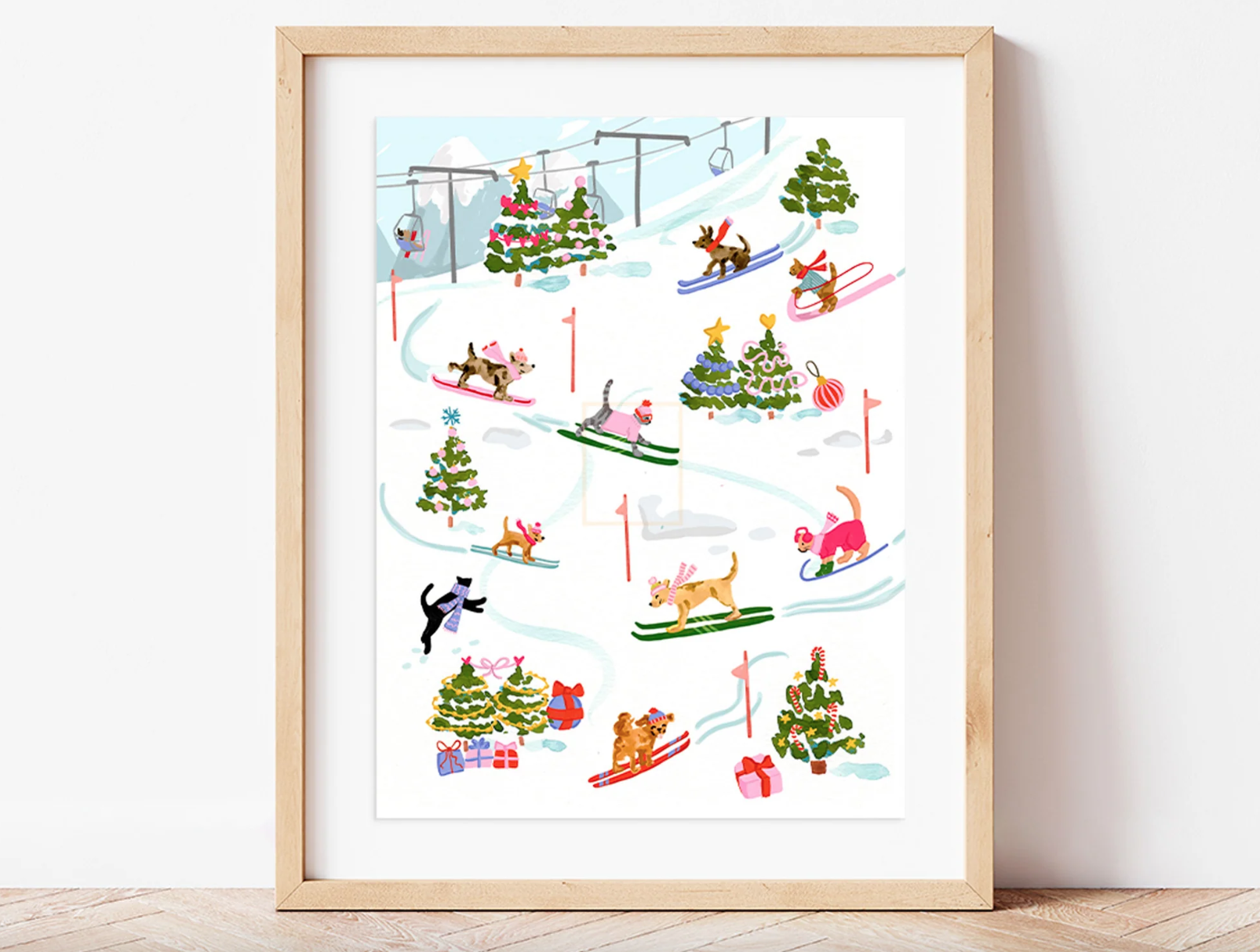 Coffret peinture au numéro - Tout Shuss