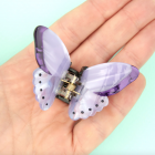 Coucou Suzette - Mini pince à cheveux Papillon Mauve