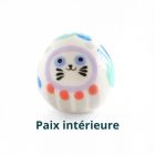 Grigri en faience - Paix interieure