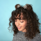 Coucou Suzette - Mini pince à cheveux Noël - Flocon