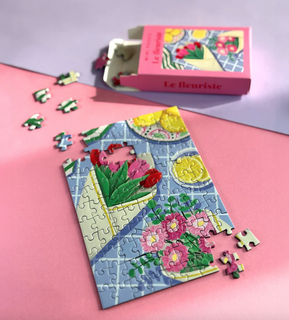 Mini puzzle 99 pièces - Le Fleuriste