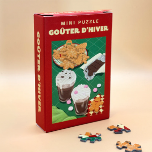 Studio Hawaii - Mini puzzle 99 pièces - Goûter d'hiver