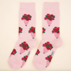 Chaussettes bouquet de roses