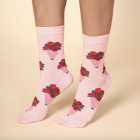 Chaussettes bouquet de roses