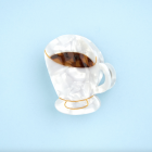 Coucou Suzette - Pince à cheveux Café