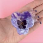 Coucou Suzette - Pince à cheveux Pensée Mauve