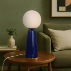 Lampe céramique Colyne - Bleu