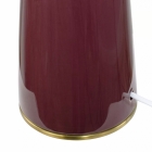 Lampe céramique Colyne - Bordeaux