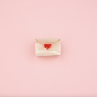 Mini pince à cheveux Lettre d'amour