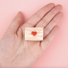 Mini pince à cheveux Lettre d'amour