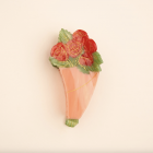 Coucou Suzette - Pince à cheveux Bouquet de roses